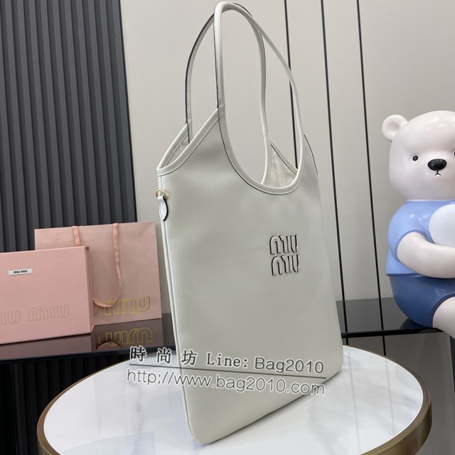 miumiu專櫃繆繆最新款女士IVY牛皮托特單肩包 jh2331型號：500231
